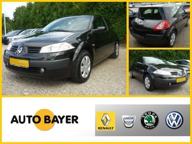 Schwarz metallic Gebraucht 2005 Renault Mégane II Avantage Limousine | 4.990 € - Bild 1/4