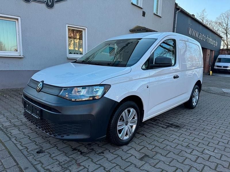Gebraucht VW Caddy 75 PS (55 kW) 2021 Weiß Van / Kleinbus