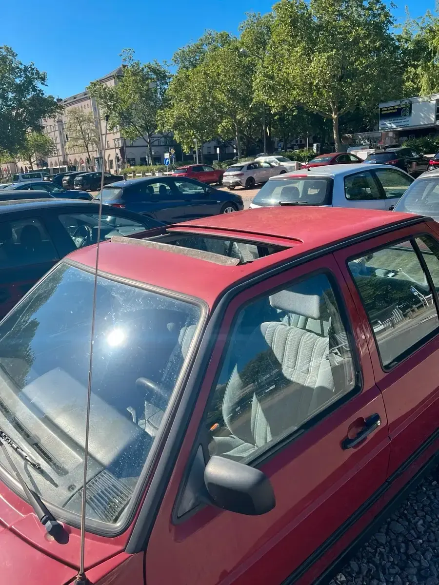 Gebraucht VW Jetta 90 PS (66 kW) 1991 Rot Limousine
