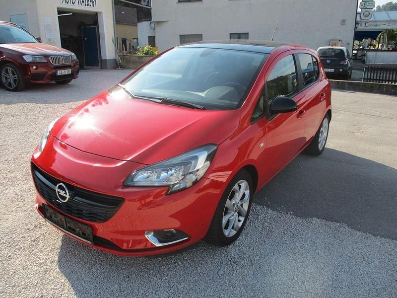 Rot Gebraucht 2017 Opel Corsa Color Edition Limousine | 8.900 € (Fairer Preis) - Bild 1/4