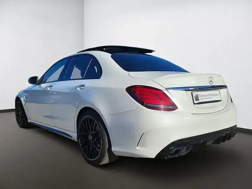 Gebraucht Mercedes C63 AMG AMG 476 PS (350 kW) 2019 Weiss Limousine