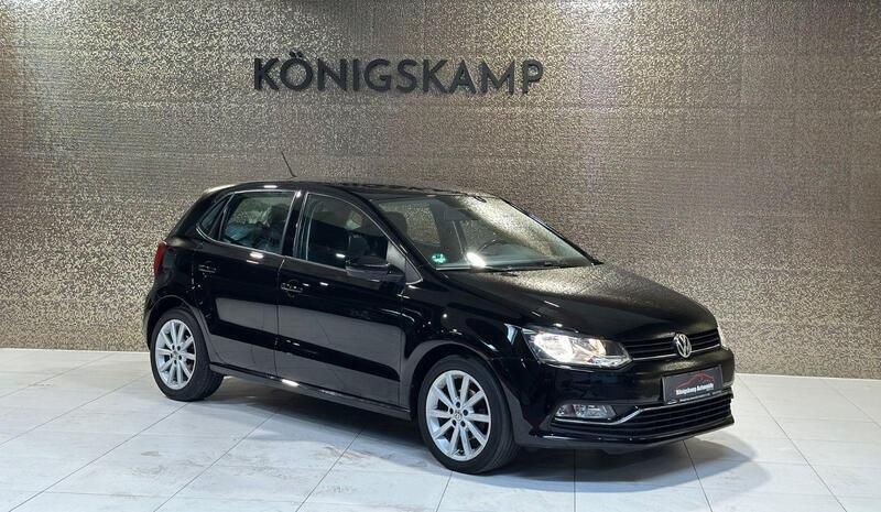 Schwarz Gebraucht 2017 VW Polo Highline Kleinwagen | 11.490 € (Fairer Preis) - Bild 1/4
