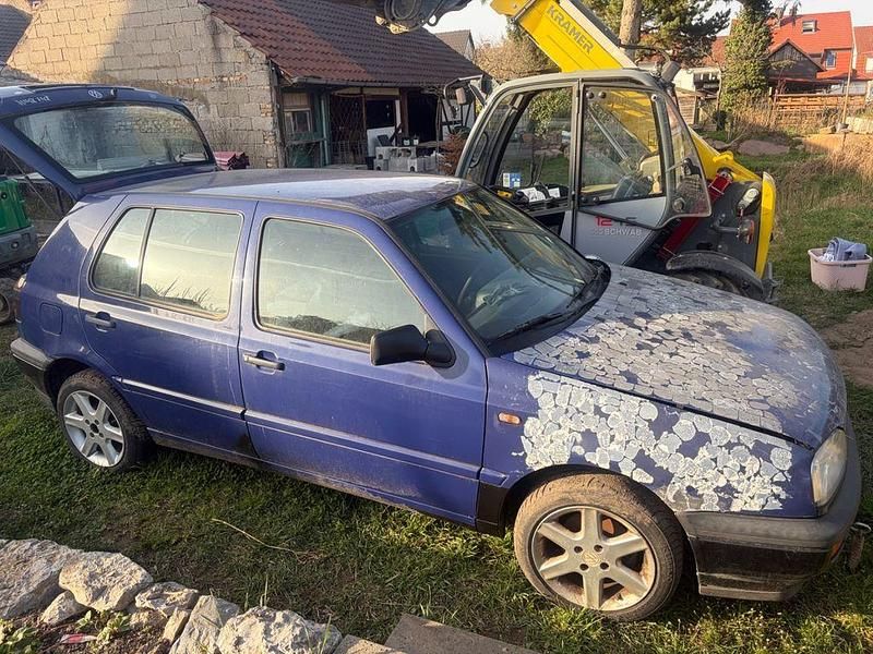 Gebraucht VW Golf III 75 PS (55 kW) 1991 Blau Kleinwagen