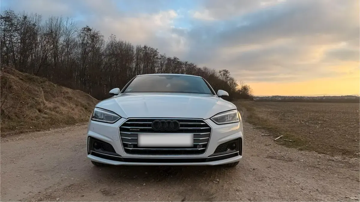 Gebraucht Audi A5 S-Line 190 PS (139 kW) 2019 Weiß Coupé