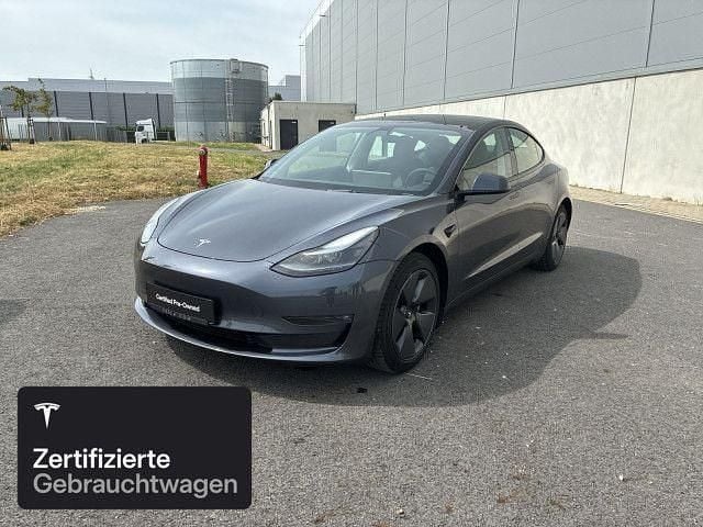 Silber Gebraucht 2021 Tesla Model 3 Long Range Limousine | 29.800 € (Fairer Preis) - Bild 1/4