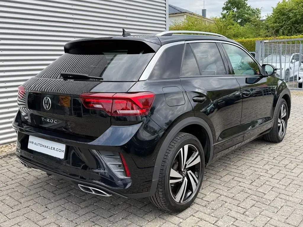Gebraucht VW T-Roc R-line 150 PS (110 kW) 2023 Deep black perleffekt SUV