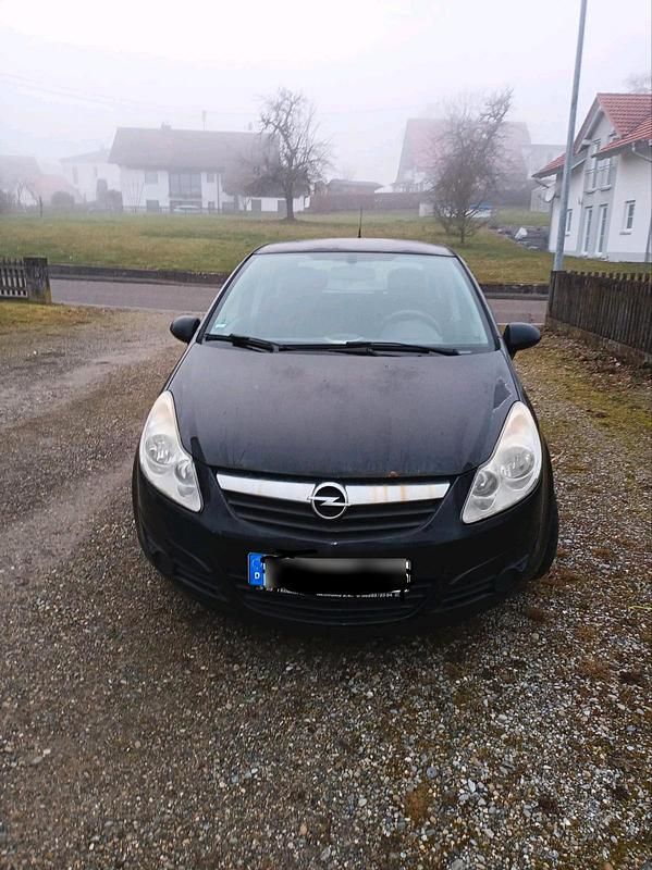 Schwarz Gebraucht 2009 Opel Corsa Kleinwagen | 1.350 € (Superpreis) - Bild 1/4
