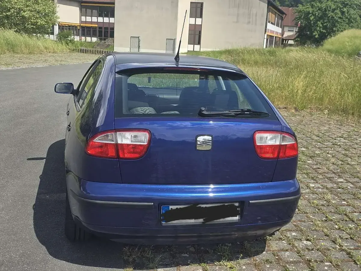 Gebraucht Seat Leon 105 PS (77 kW) 2002 Blau Kleinwagen