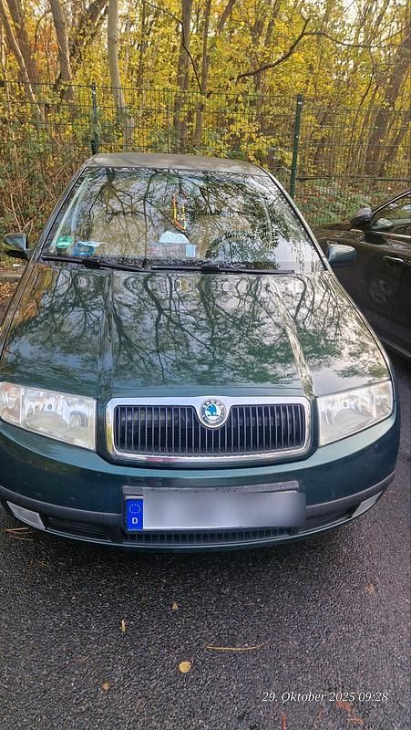 Gebraucht Skoda Fabia 2000 Grün Limousine