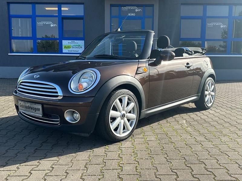 Braun Gebraucht 2010 Mini Cooper Cabriolet Cabrio | 9.840 € (Teuer) - Bild 1/4