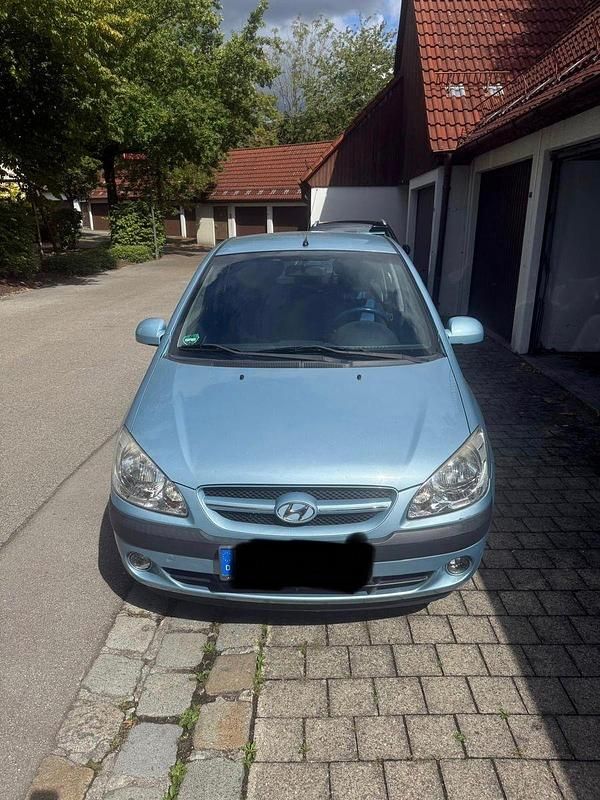 Blau Gebraucht 2008 Hyundai Getz Kleinwagen | 500 € (Superpreis) - Bild 1/4