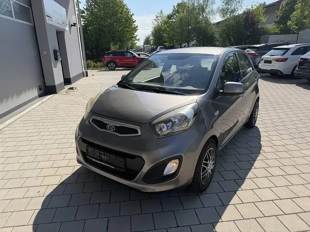 Gebraucht Kia Picanto 69 PS (50 kW) 2011 Grau Kleinwagen
