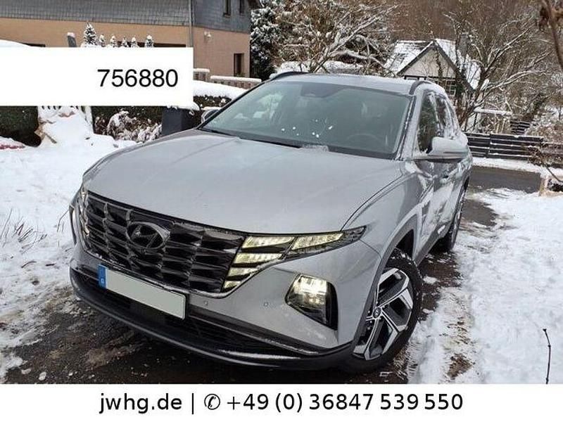 Shimmering silver (metallic) Gebraucht 2022 Hyundai Tucson Prime SUV | 26.950 € (Guter Preis) - Bild 1/4