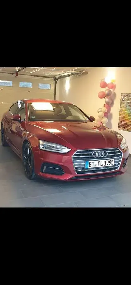 Gebraucht Audi A5 Sport 190 PS (139 kW) 2017 Rot Coupé