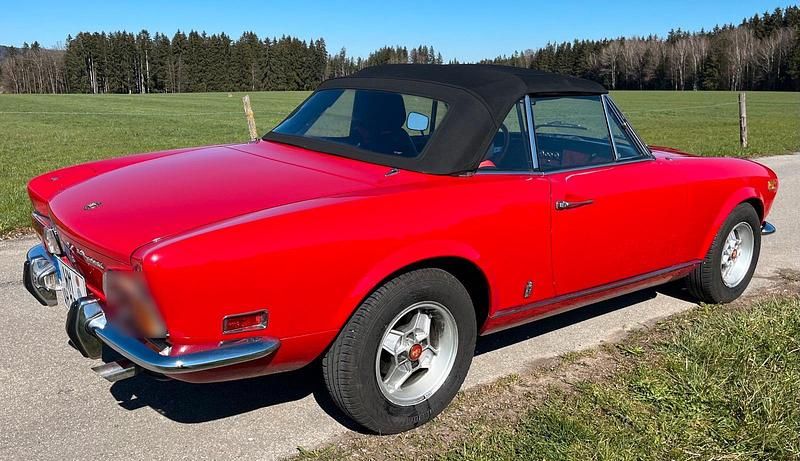 Gebraucht Fiat 124 Spider 110 PS (80 kW) 1971 Rot Cabrio