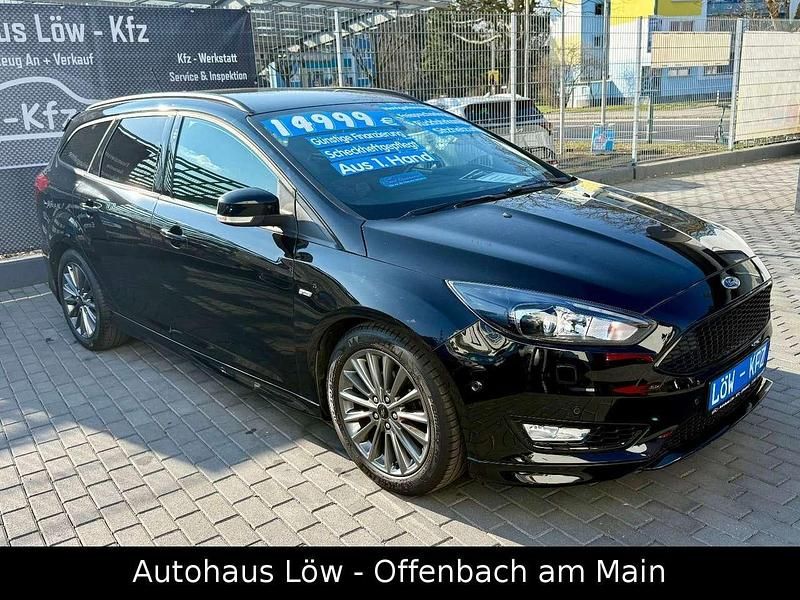 Usata Ford Focus ST-Line 125 CV (91 kW) 2017 Nero Station wagon