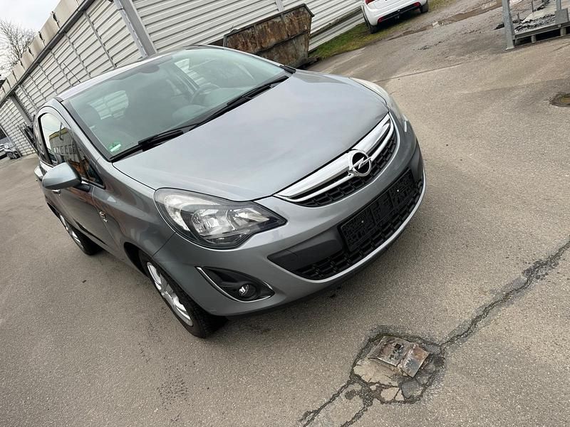 Gebraucht Opel Corsa 85 PS (62 kW) 2012 Grau Kleinwagen