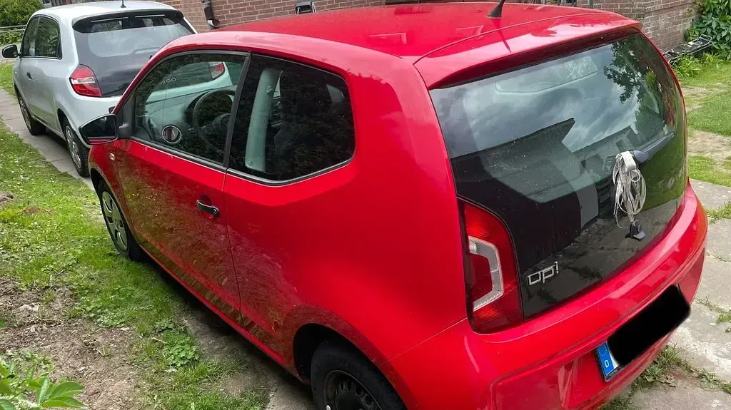 Gebraucht VW up! move up! 75 PS (55 kW) 2012 Rot Kleinwagen