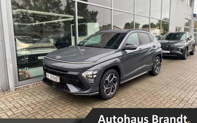 Gebraucht Hyundai Kona N Line 199 PS (146 kW) 2024 Grau SUV