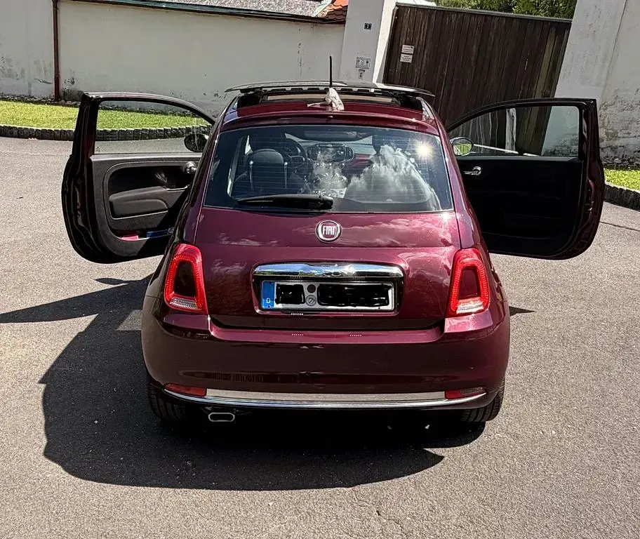 Gebraucht Fiat 500 Lounge 69 PS (50 kW) 2018 Rot Kleinwagen