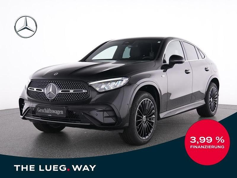 Schwarz Gebraucht 2025 Mercedes GLC400d AMG Coupé | 74.970 € (Fairer Preis) - Bild 1/4