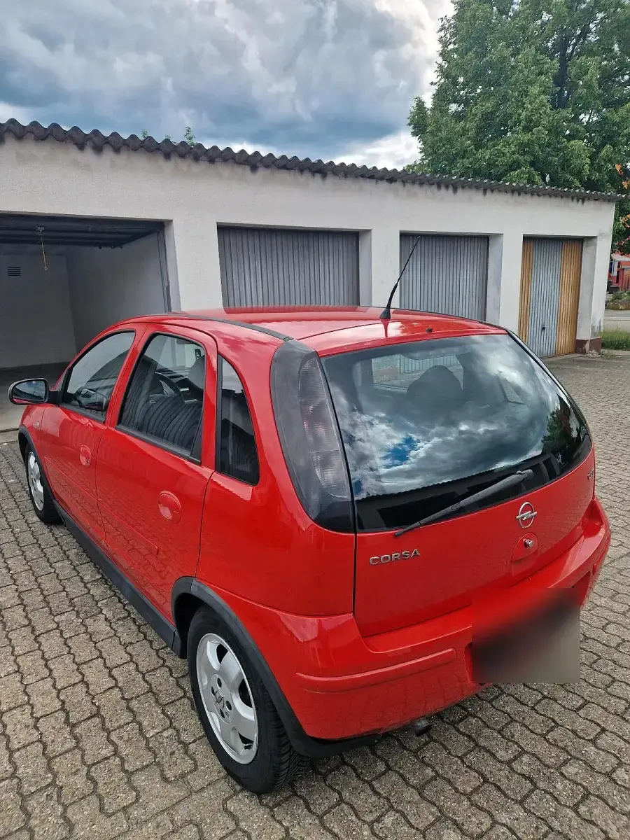 Gebraucht Opel Corsa 69 PS (50 kW) 2005 Rot Kleinwagen