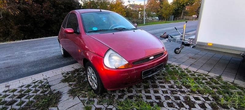 Rot Gebraucht 2007 Ford Ka Kleinwagen | 2.000 € - Bild 1/4
