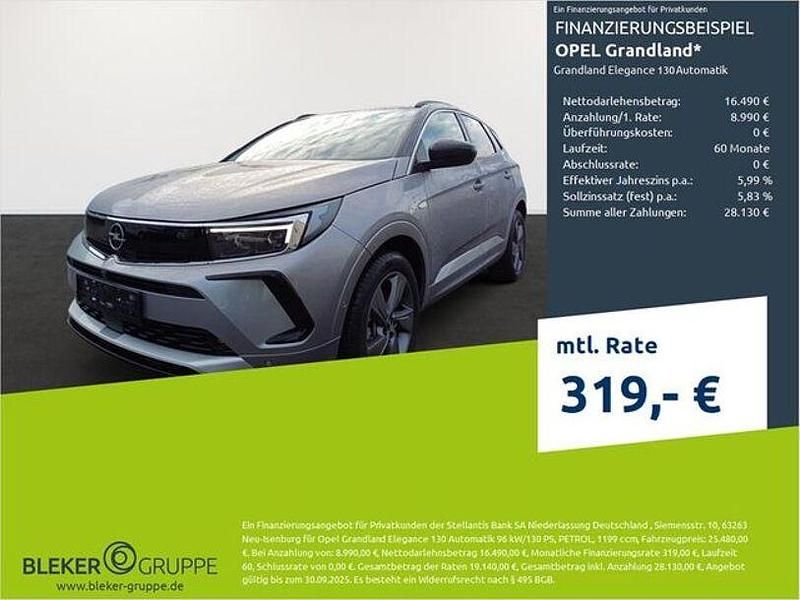 Quarz silber (m2) Gebraucht 2023 Opel Grandland X Elegance SUV | 22.280 € (Guter Preis) - Bild 1/3