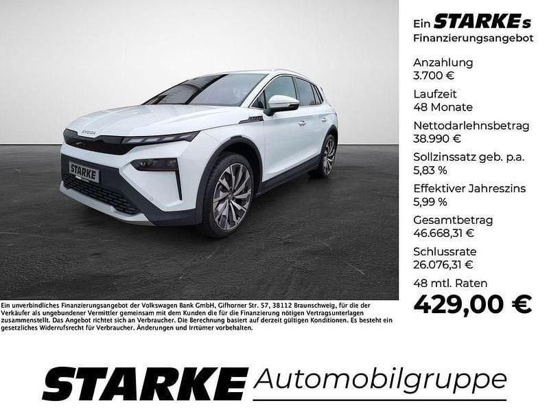 Moonweiss metallic Gebraucht 2025 Skoda Elroq Lodge SUV | 42.690 € (Guter Preis) - Bild 1/4