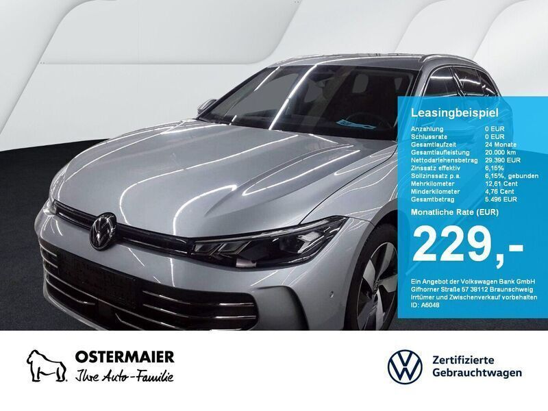 Silber Gebraucht 2024 VW Passat Business Kombi | 30.229 € (Superpreis) - Bild 1/4