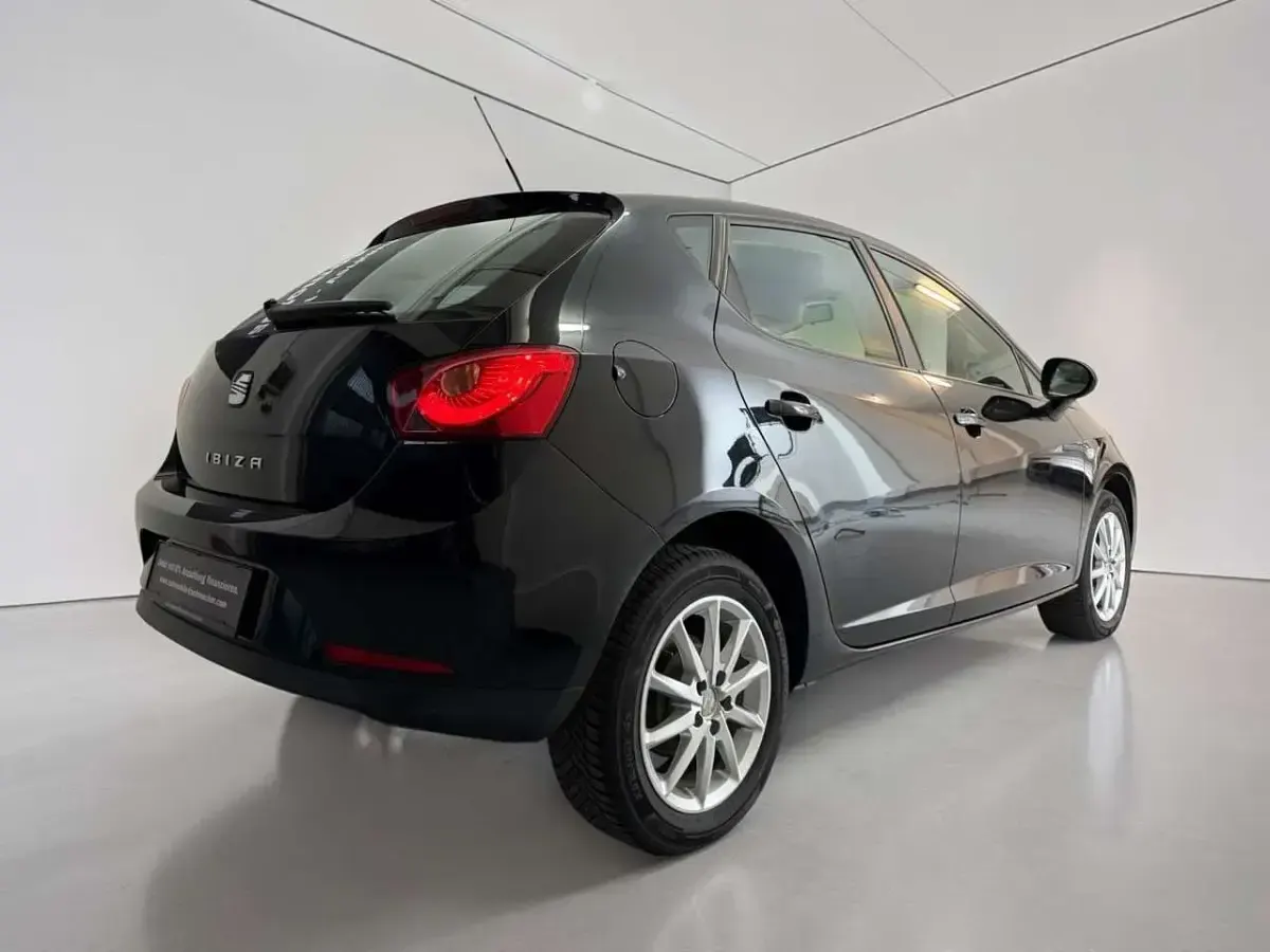 Gebraucht Seat Ibiza Style 86 PS (63 kW) 2012 Schwarz Kleinwagen