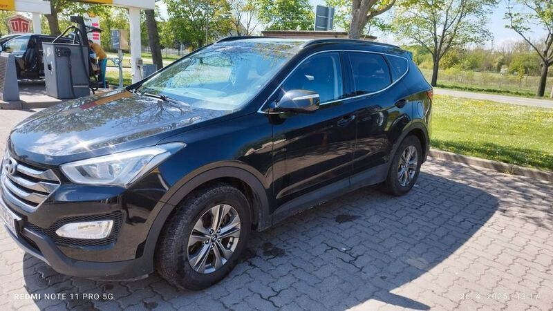 Schwarz Gebraucht 2014 Hyundai Santa Fe Premium SUV | 14.599 € - Bild 1/4