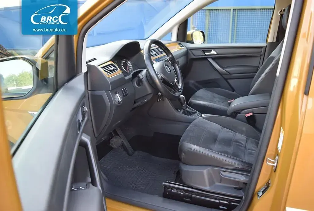Gebraucht VW Caddy Maxi 150 PS (110 kW) 2018 Gelb Van / Kleinbus
