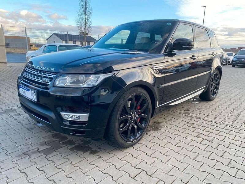 Schwarz Gebraucht 2017 Land Rover Range Rover Sport Dynamic SUV | 32.700 € (Superpreis) - Bild 1/4