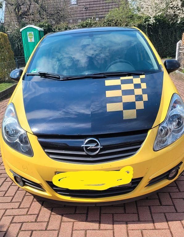 Gebraucht Opel Corsa 87 PS (63 kW) 2010 Gelb Kleinwagen