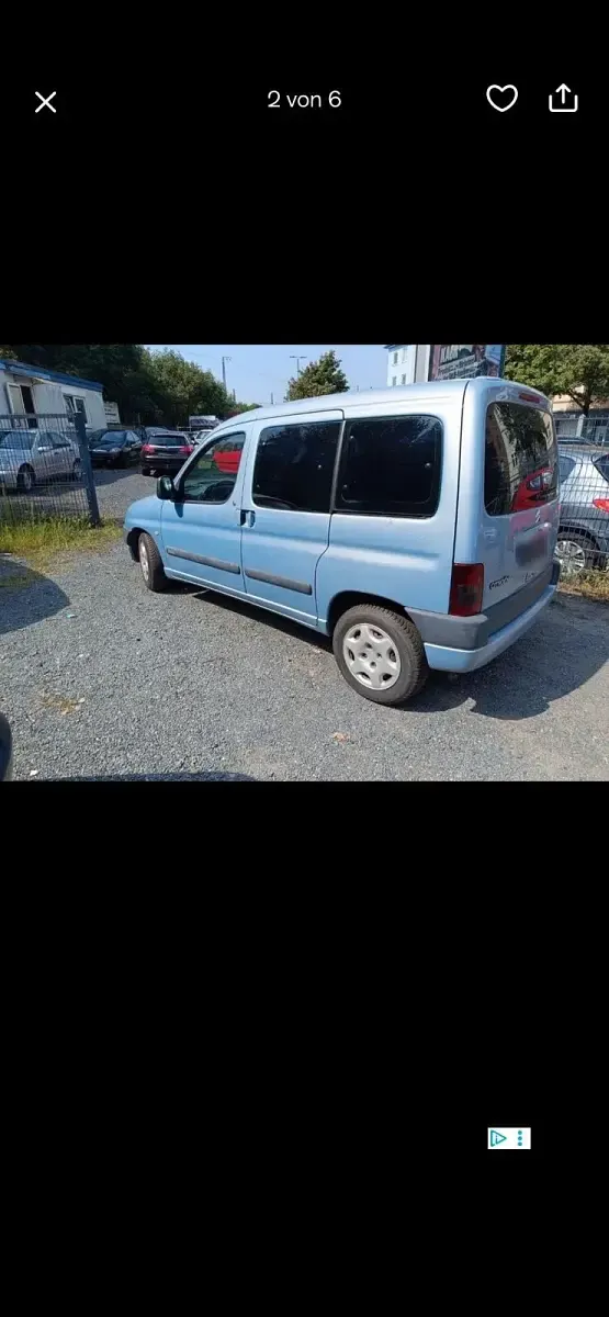 Gebraucht Citroën Berlingo 110 PS (80 kW) 2001 Van / Kleinbus