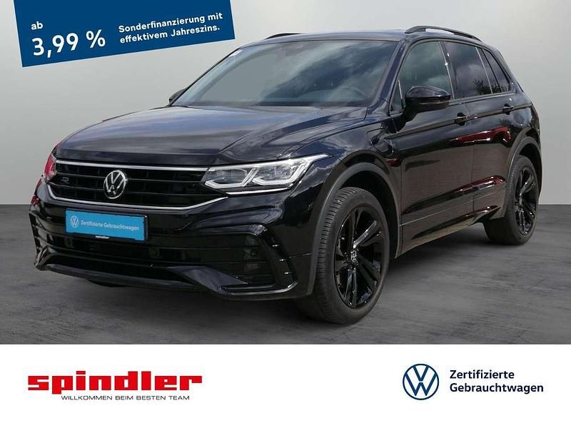 Deep black perleffekt Gebraucht 2022 VW Tiguan R-line SUV | 33.990 € (Fairer Preis) - Bild 1/3