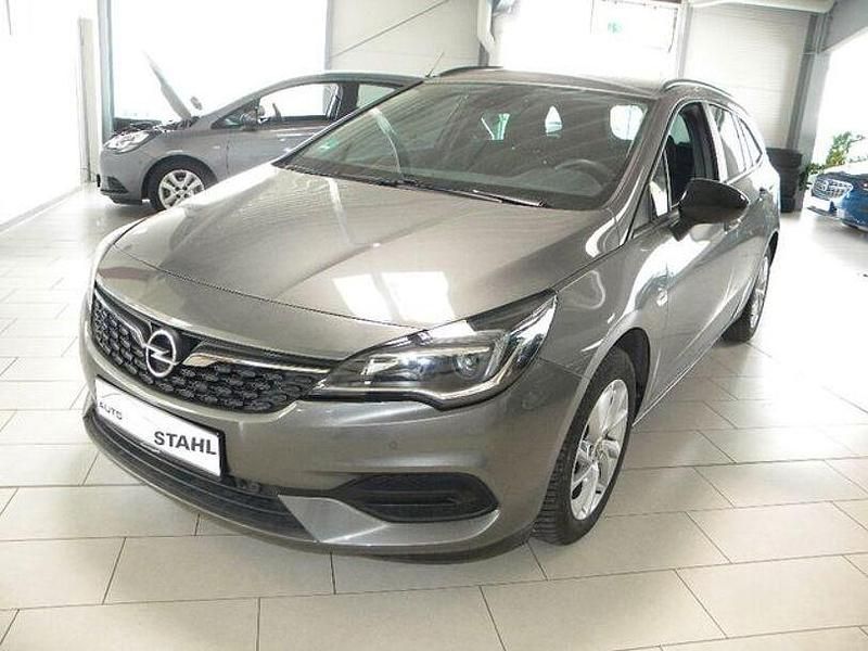Quarz grau Gebraucht 2021 Opel Astra Edition Kombi | 13.490 € - Bild 1/4