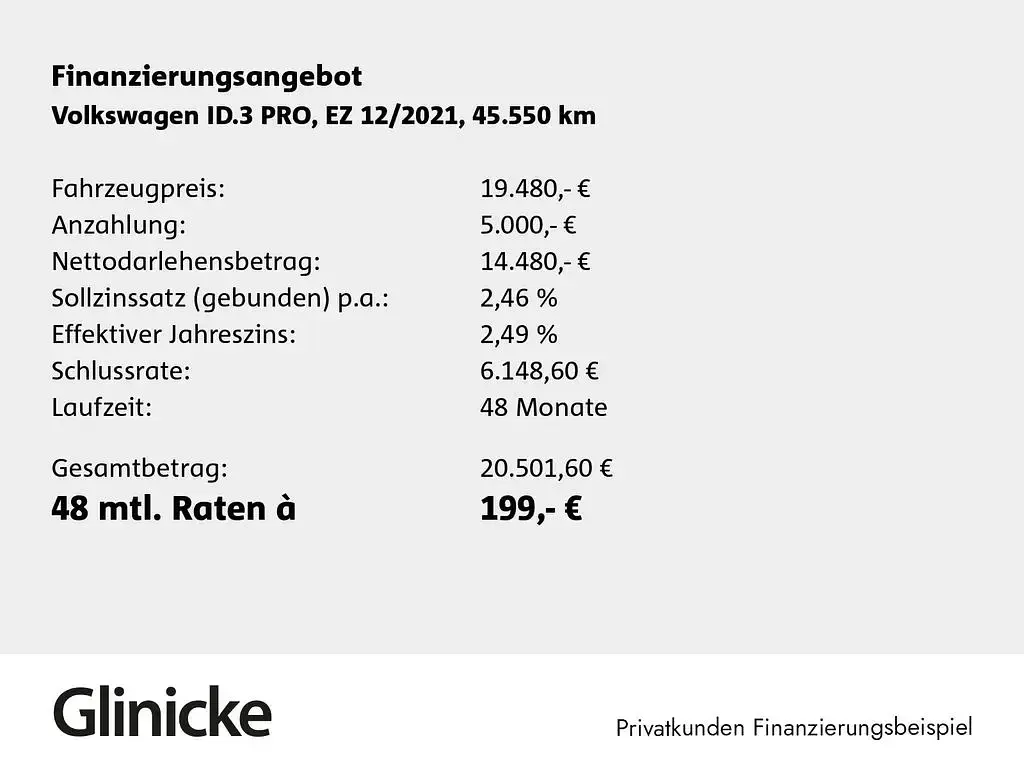 Brugt VW ID.3 Pro 106 kW (145 HK) 2021 Grå Hatchback