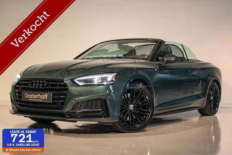 Grün Gebraucht 2018 Audi S5 Cabriolet Sport Cabrio | 39.990 € (Etwas zu teuer) - Bild 1/4