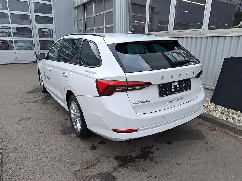 Gebraucht Skoda Octavia Ambition 116 PS (85 kW) 2021 Candyweiss Kombi