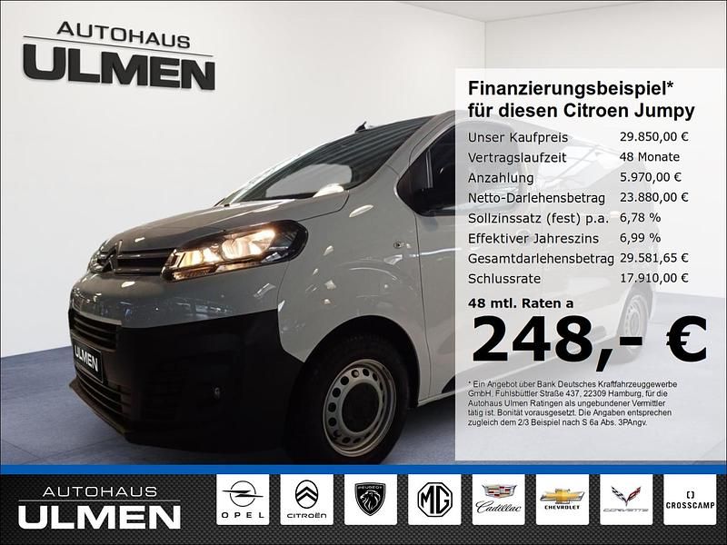 Weiss Gebraucht 2023 Citroën Jumpy Van / Kleinbus | 26.650 € (Fairer Preis) - Bild 1/4