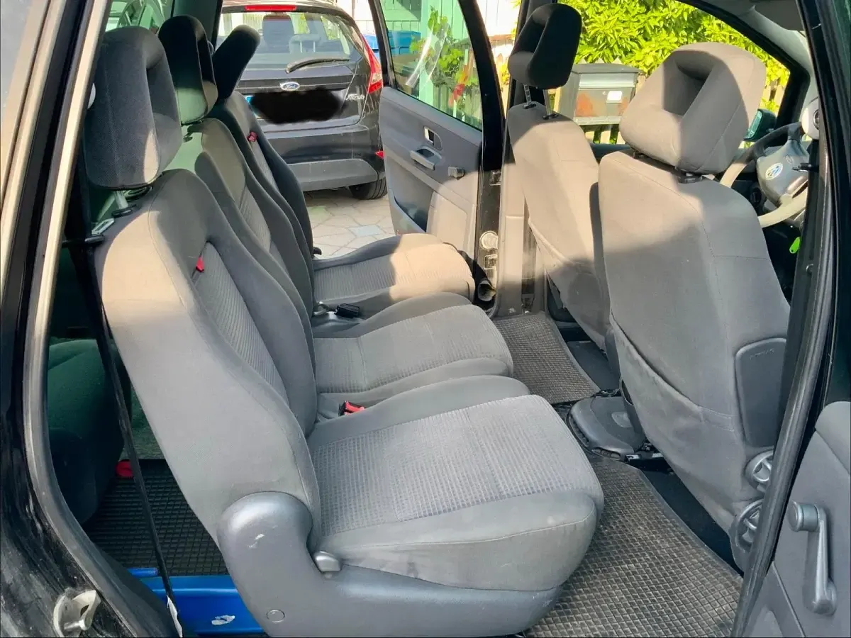 Gebraucht VW Sharan 90 PS (66 kW) 2002 Schwarz Van / Kleinbus