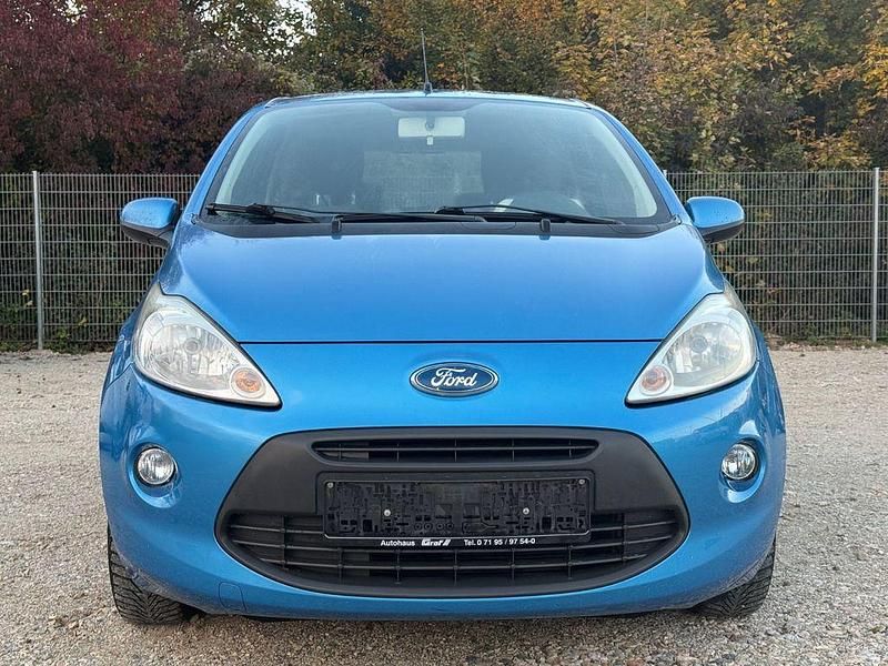 Blau Gebraucht 2009 Ford Ka Titanium Kleinwagen | 2.990 € (Fairer Preis) - Bild 1/4