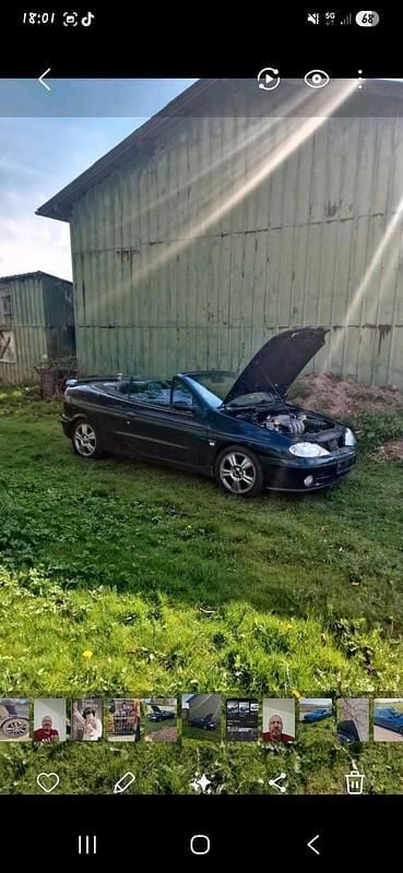 Gebraucht Renault Mégane Cabriolet 140 PS (102 kW) 2000 Cabrio