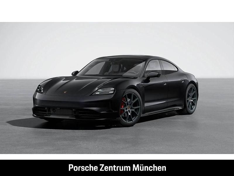 Tiefschwarzmetallic Gebraucht 2025 Porsche Taycan GTS Limousine | 164.900 € - Bild 1/4