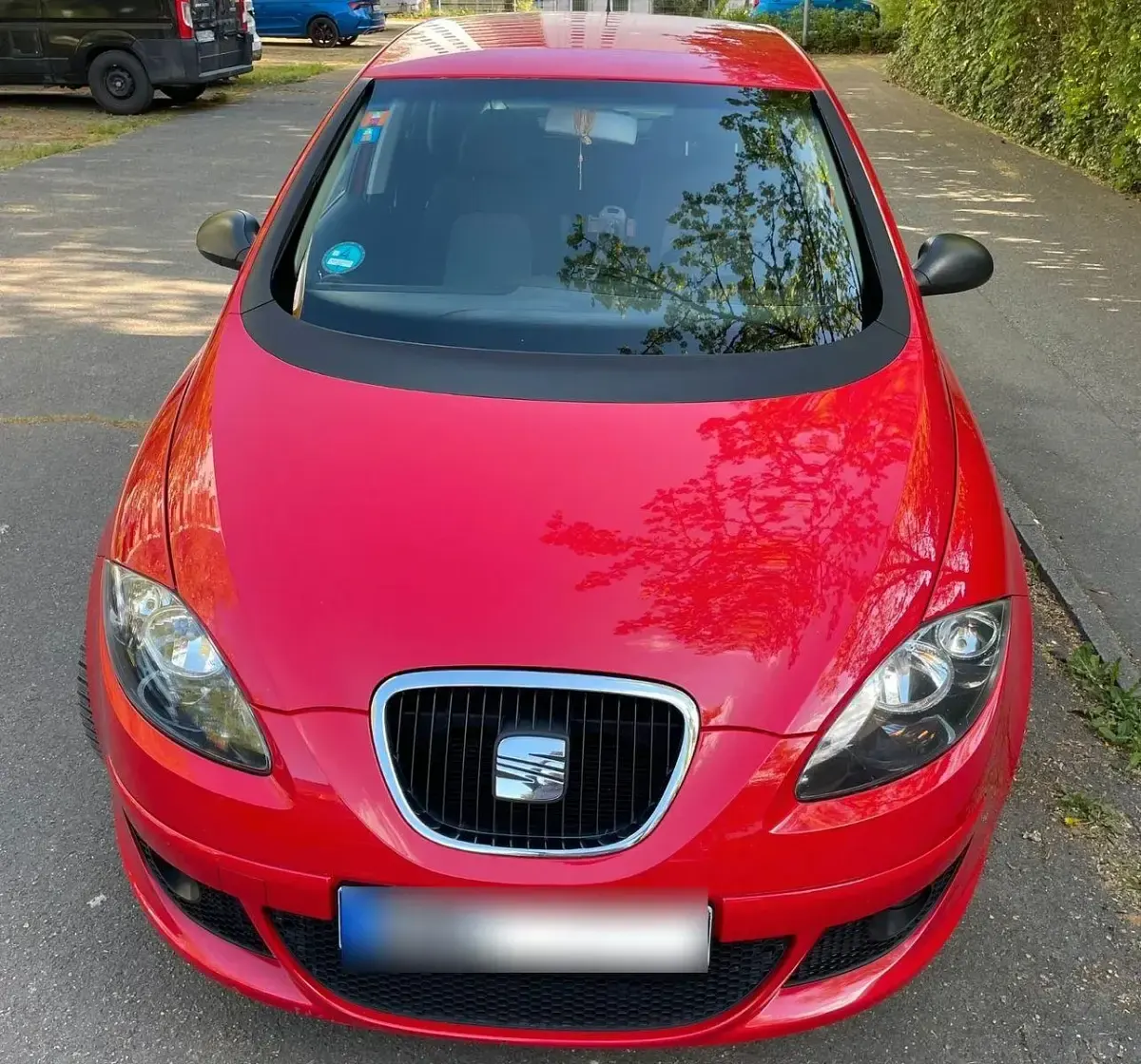 Gebraucht Seat Altea Reference 102 PS (75 kW) 2007 Rot Van / Kleinbus