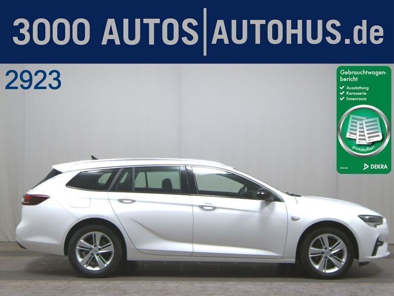 Weiss Gebraucht 2022 Opel Insignia Elegance Kombi | 13.480 € (Superpreis) - Bild 1/4