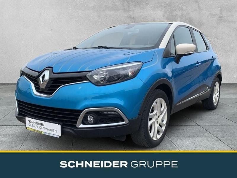 Pazifikblau/ivorybeige Gebraucht 2015 Renault Captur Dynamique SUV | 10.490 € (Fairer Preis) - Bild 1/4