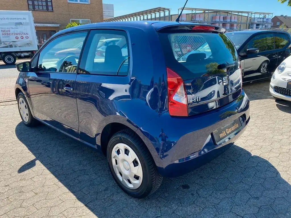 Gebraucht Seat Mii Style 60 PS (44 kW) 2016 Blau Kleinwagen